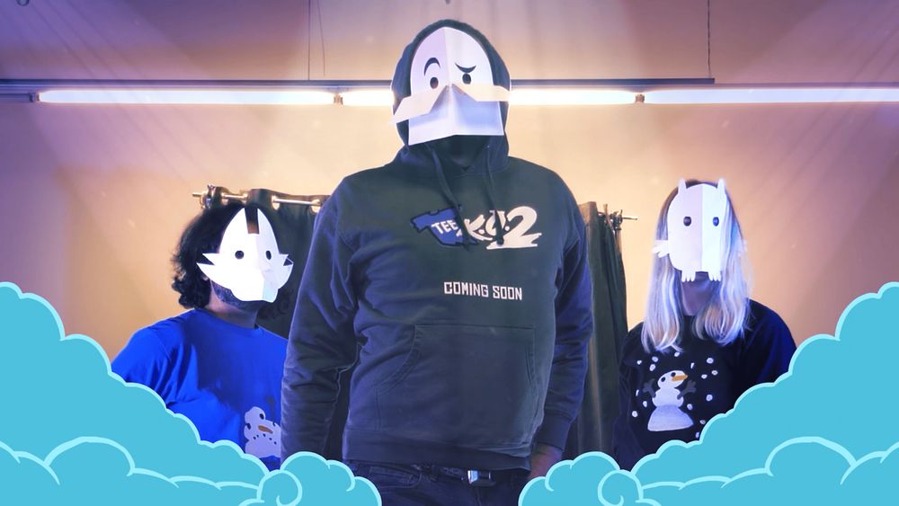 Make Your Own Tee K.O. 2 Masks!