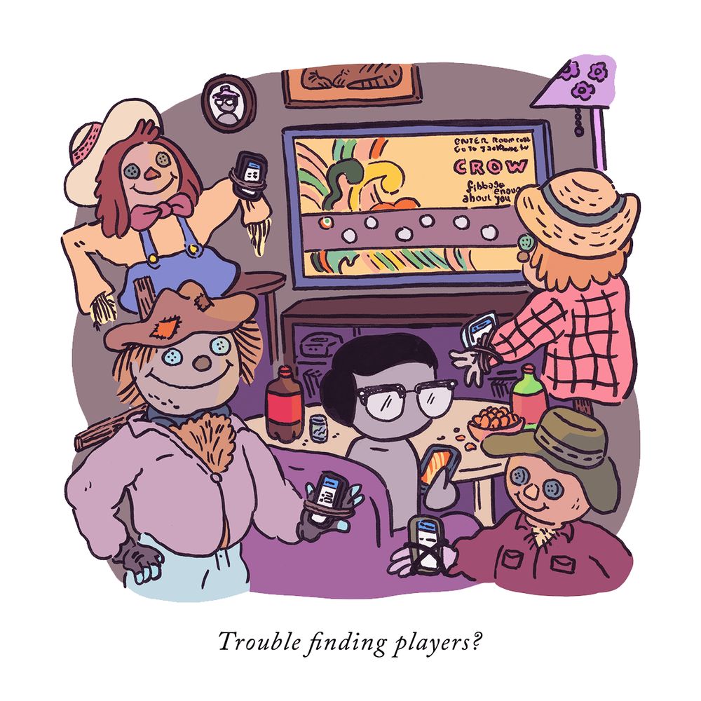 Jackbox Comix #1: "Looking for Players" by Kevin Budnik