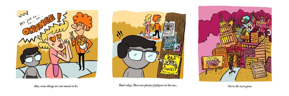 Jackbox Comix #5: "Looking for Players pt. V" by Kevin Budnik