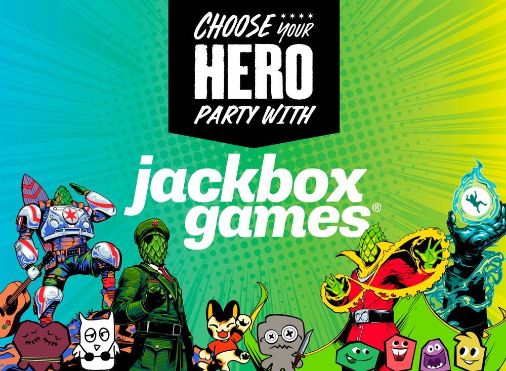 Revolution and Jackbox Call on Beer Fans to Choose Your Hero For Game Night