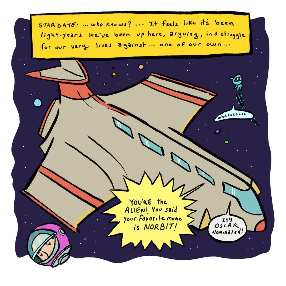 Jackbox Comix #6: "You're the Alien! Pt. I" by Kevin Budnik