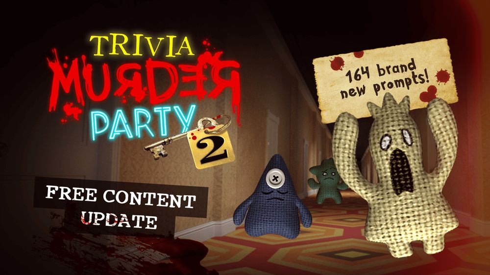 BREAKING NEWS!: New Content for Trivia Murder Party 2 in Party Pack 6 on Steam!