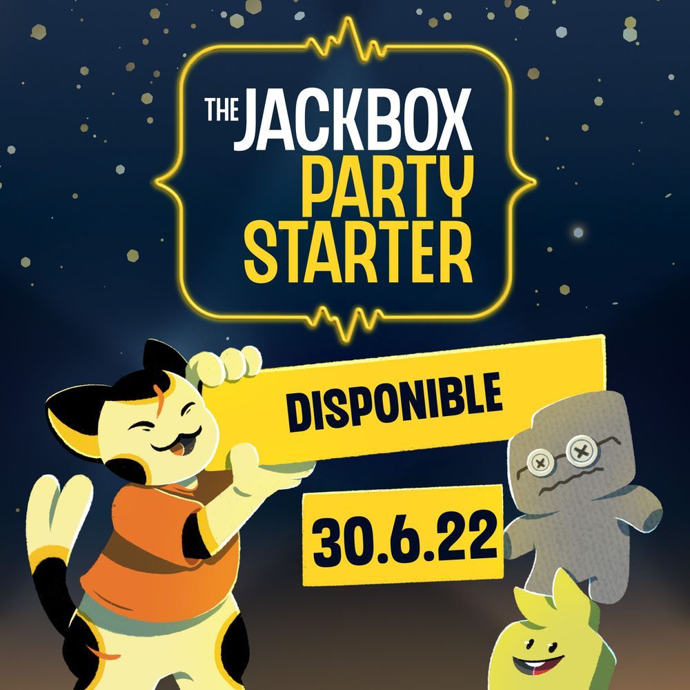 The Jackbox Party Starter est désormais disponible sur Steam, Nintendo Switch, Xbox et PlayStation !