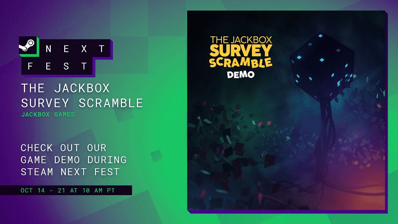 The Jackbox Survey Scramble is coming to Steam Next Fest!